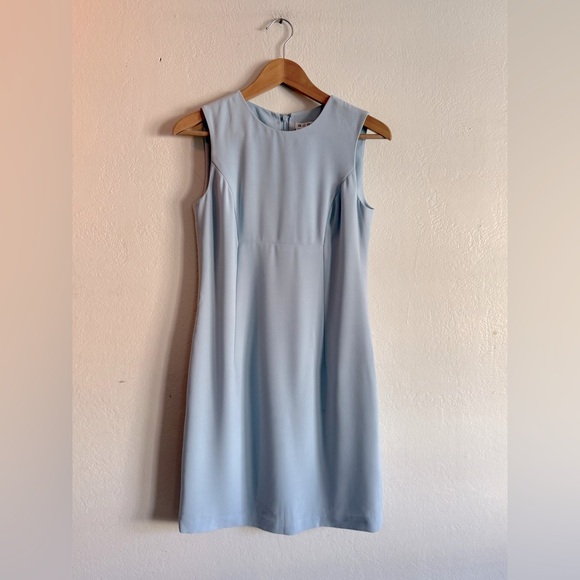 BCBG Dresses & Skirts - BCBG Vintage Baby Blue Sheath Dress